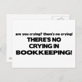 Keine Buchführung Postkarte (Vorne/Hinten)