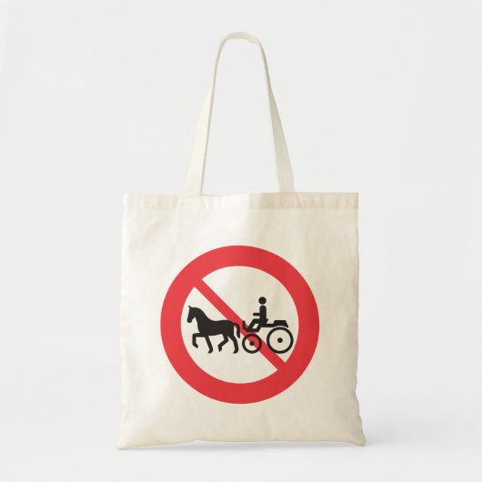 Keine Buggy und kein Pferd Tragetasche (Vorne)