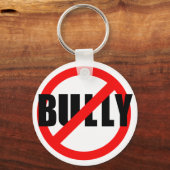 Keine Bully-No-Bully-Schirme, Schweiß, Knöpfe Schlüsselanhänger (Vorderseite)