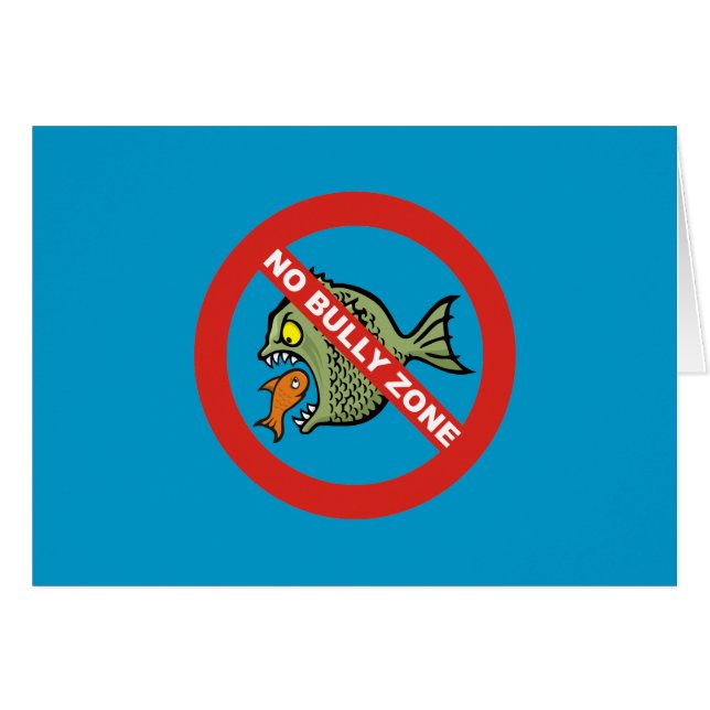 Keine Bully Zone (Vorderseite (Horizontal))