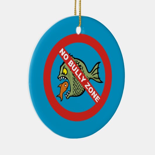 Keine Bully Zone Keramikornament (Rechts)