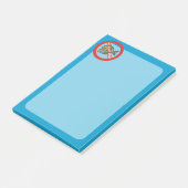 Keine Bully Zone Post-it Klebezettel (angewinkelt)