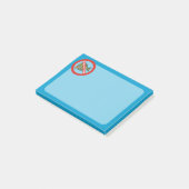 Keine Bully Zone Post-it Klebezettel (angewinkelt)