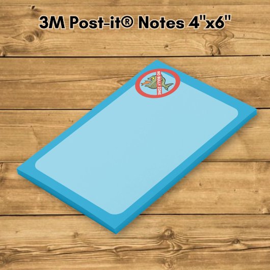 Keine Bully Zone Post-it Klebezettel