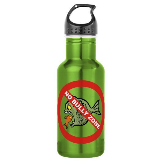 Keine Bully Zone Trinkflasche (Vorderseite)