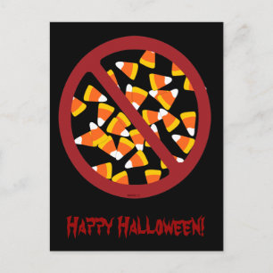 Keine Candy Corn Postkarte