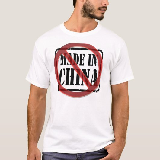 Keine China T-Shirt (Vorderseite)
