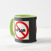 Keine CO2-TASSE Tasse (Vorderseite Links)