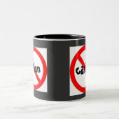 Keine CO2-TASSE Zweifarbige Tasse (Mittel)