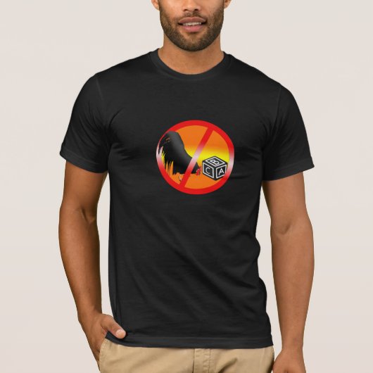 Keine Cockblockierung erlaubt T-Shirt (Vorderseite)