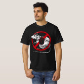 Keine Coole Novelle der Kontrolle Pest durch Ratte T-Shirt (Vorne ganz)