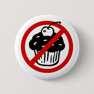 Keine Cupcakes Button