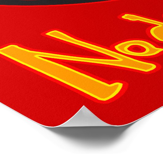 Keine Depression Poster (Ecke)