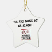 Keine der alleinstern-Verzierung Keramik Ornament (Links)