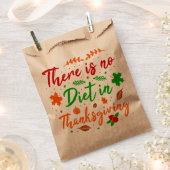 keine Diät im Erntedank lustig Geschenktütchen (Ausgeschnitten)