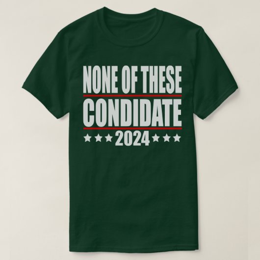 Keine dieser Bedingungen 2024 TShirt 2 (Design vorne)