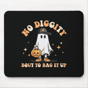 Keine Diggy Bout, um es Niedliches Ghost-Halloween Mousepad