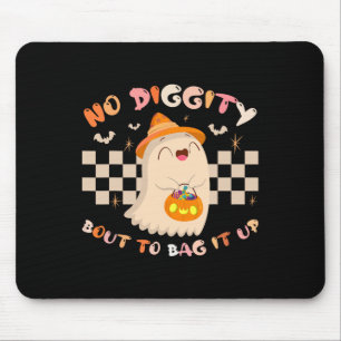 Keine Diggy Bout, um es Niedliches Ghost-Halloween Mousepad