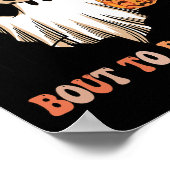 Keine Diggy Bout, um es Niedliches Ghost-Halloween Poster (Ecke)