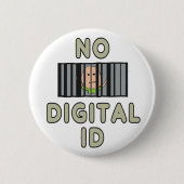 Keine digitale ID Button (Vorderseite)