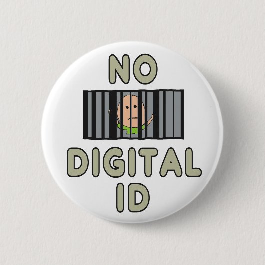 Keine digitale ID Button (Vorderseite)