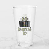 Keine digitale ID Glas (Rückseite)