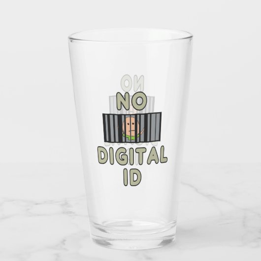 Keine digitale ID Glas (Rückseite)