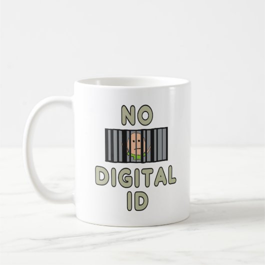 Keine digitale ID Kaffeetasse (Links)