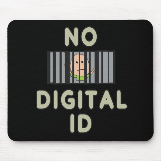 Keine digitale ID Mousepad (Vorne)