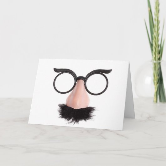 KEINE DISGUISIERUNG IN DIESER "ZWEIMALIGEN WÜNSCHE KARTE (Vorderseite)