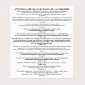 "Keine Diskriminierung" Visitenkarten (Innenseite Aufgefaltet)