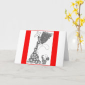 Keine Drahtaufhänger! Karte (Gelbe Blume)