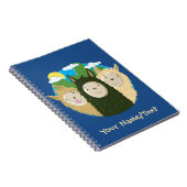 Keine Drama-Lama-Brüder Notizblock (Rechte Seite)