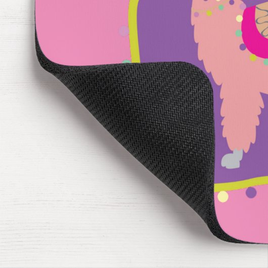 Keine Drama-Lama-Mausunterlage Mousepad (Ecke)