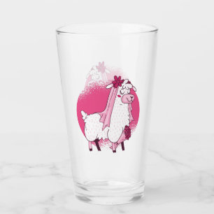 Keine-Drama-Llama-BRAUT Lustiges Hochzeits-Brautju Glas