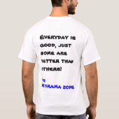 KEINE DRAMA-ZONE T-Shirt (Rückseite)