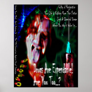 Keine Drogen (Entwurf 2) Poster