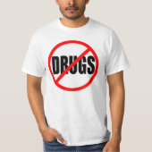 "KEINE DROGEN " T-Shirt (Vorderseite)