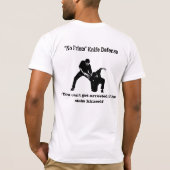 "Keine Druck-" T - Shirt (Rückseite)