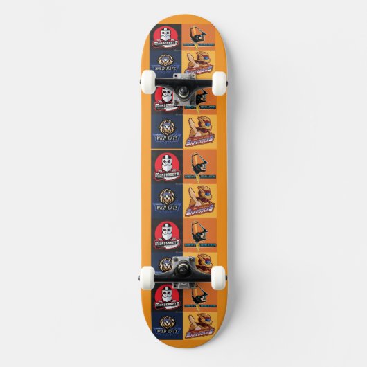 KEINE ECHTEN LOGOS SKATEBOARD (Vorderseite)