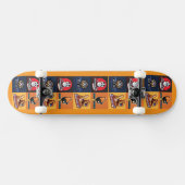 KEINE ECHTEN LOGOS SKATEBOARD (Horizontal)