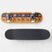 KEINE ECHTEN LOGOS SKATEBOARD (Horizontal)