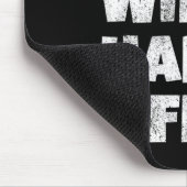 Keine Ehefrau glückliche Ehefrauen Leben Braut Hei Mousepad (Ecke)