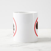 Keine Eichhörnchen | Eichhörnchen Jumbo-Tasse (Vorderseite)