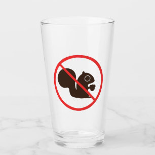Keine Eichhörnchen Glas