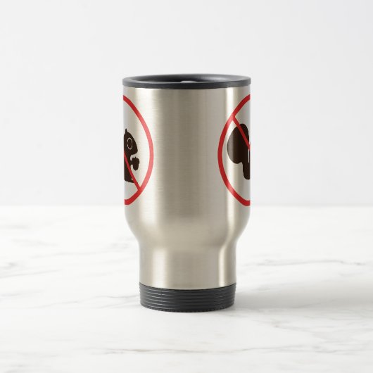 Keine Eichhörnchen Reisebecher (Mittel)