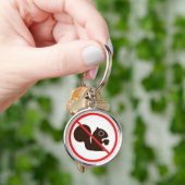 Keine Eichhörnchen Schlüsselanhänger (Hand)