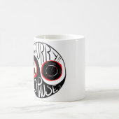 Keine Eile, keine Pause Kaffeetasse (Mittel)