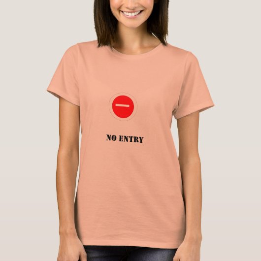 Keine Eingabe T-Shirt (Vorderseite)