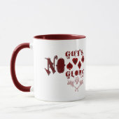 Keine Eingeweide keine Ruhm-Tasse Tasse (Links)